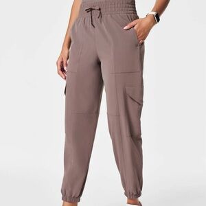 SPANX Woman’s Taupe Jogger Cargo Pants